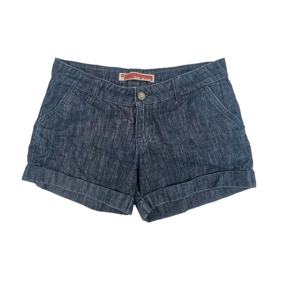 GAP Cuffed Hem Jean Shorts Size 6 Women’s - Picture 1 of 5